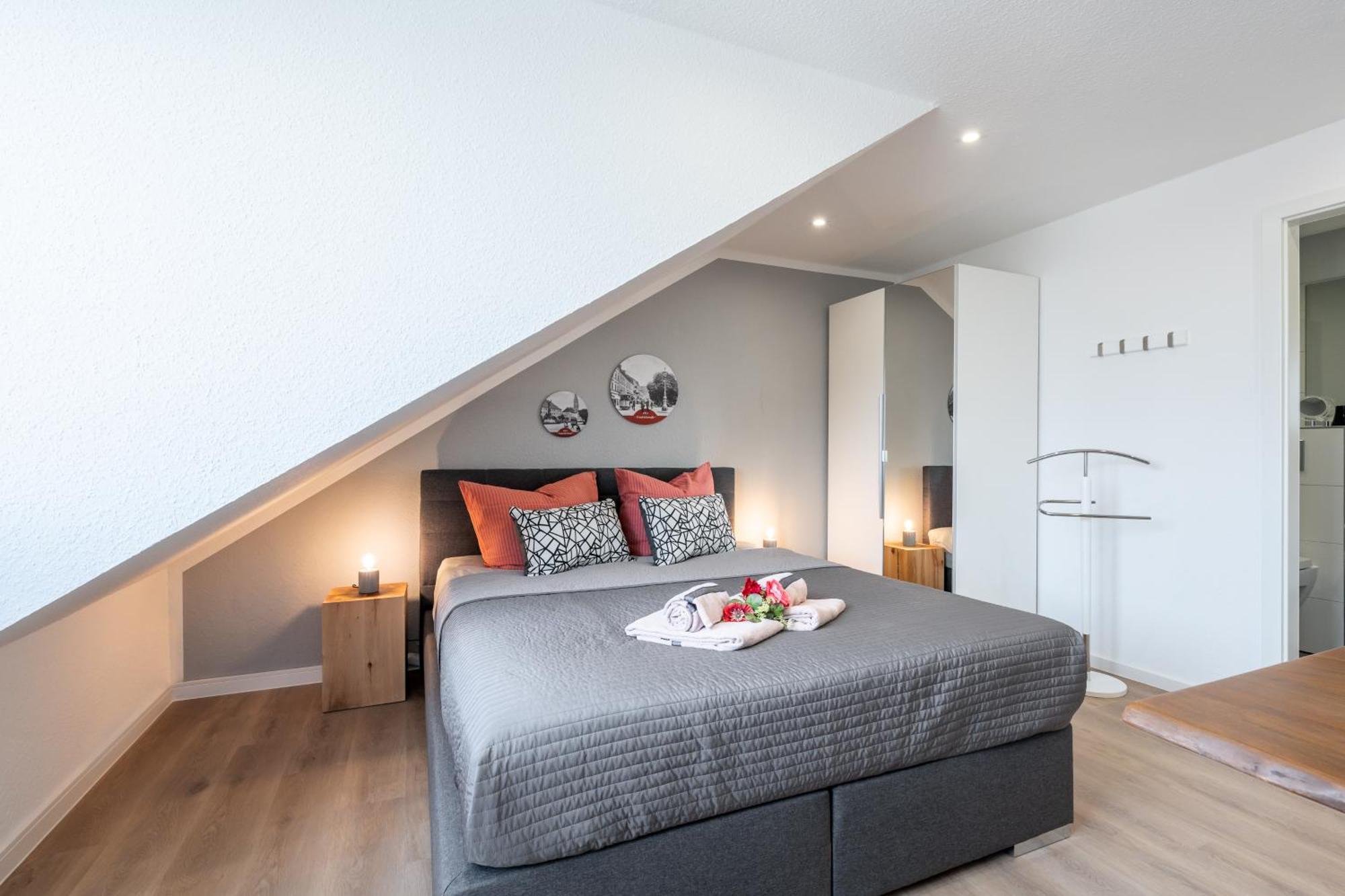 Wohnen Auf Zeit - Innenstadt-Appartements Friburgo em Brisgóvia Quarto foto