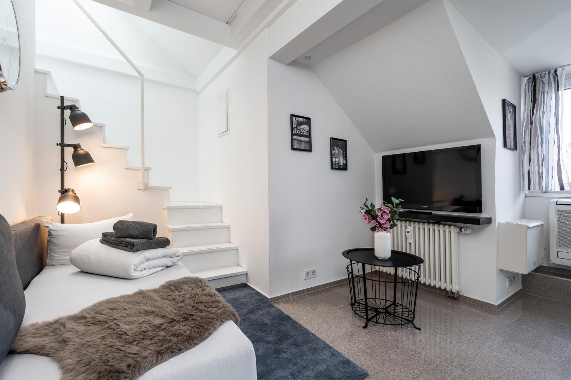 Wohnen Auf Zeit - Innenstadt-Appartements Friburgo em Brisgóvia Quarto foto