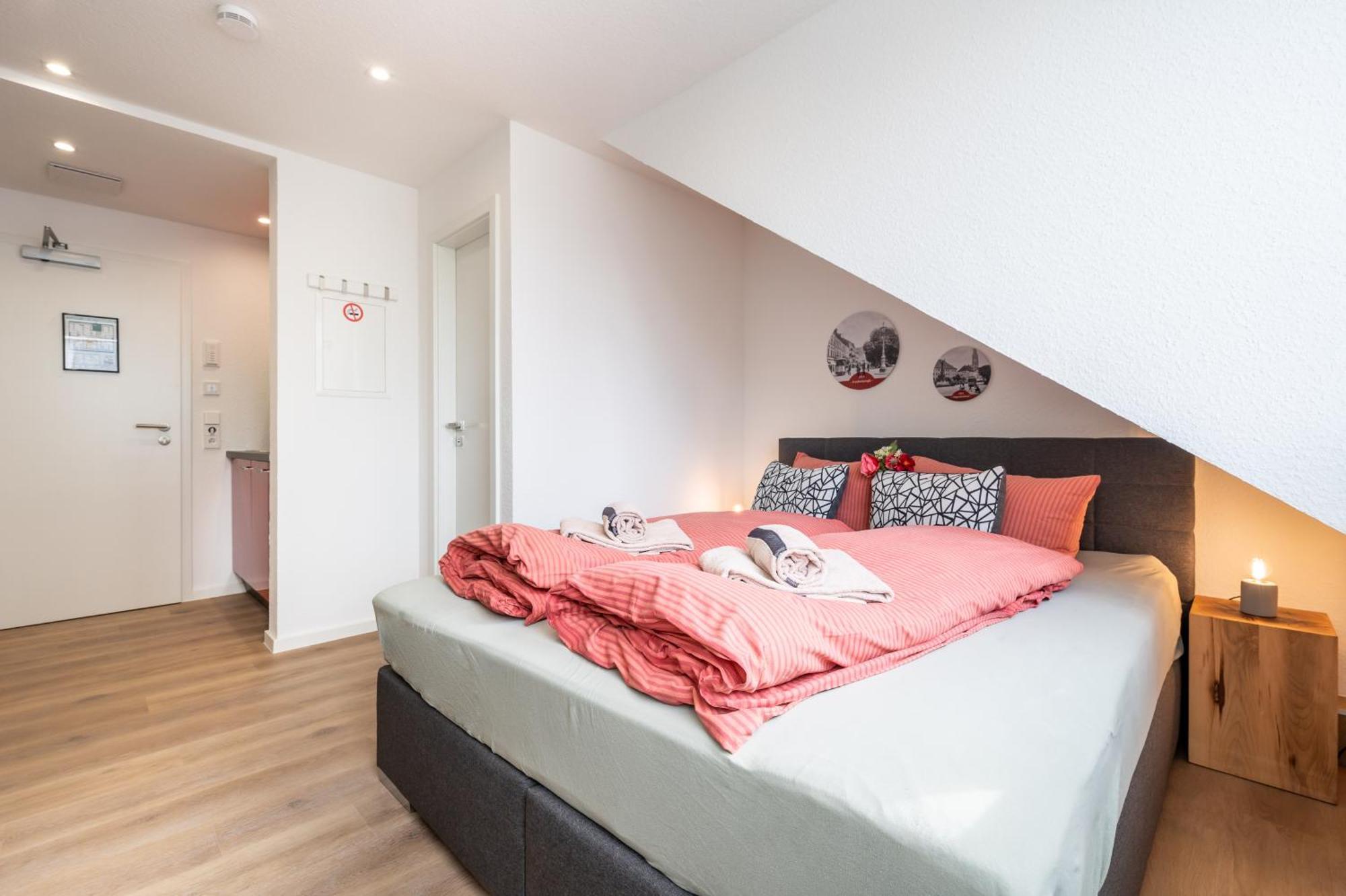 Wohnen Auf Zeit - Innenstadt-Appartements Friburgo em Brisgóvia Quarto foto
